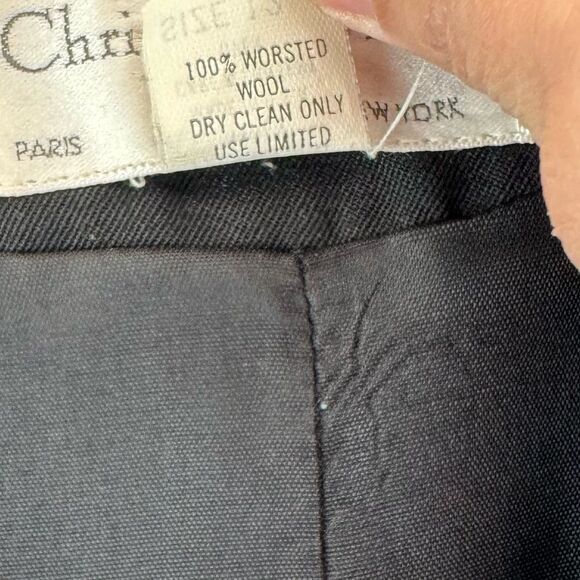 Christian Dior Vintage Wool Button Front Blazer - Picture 4 of 4